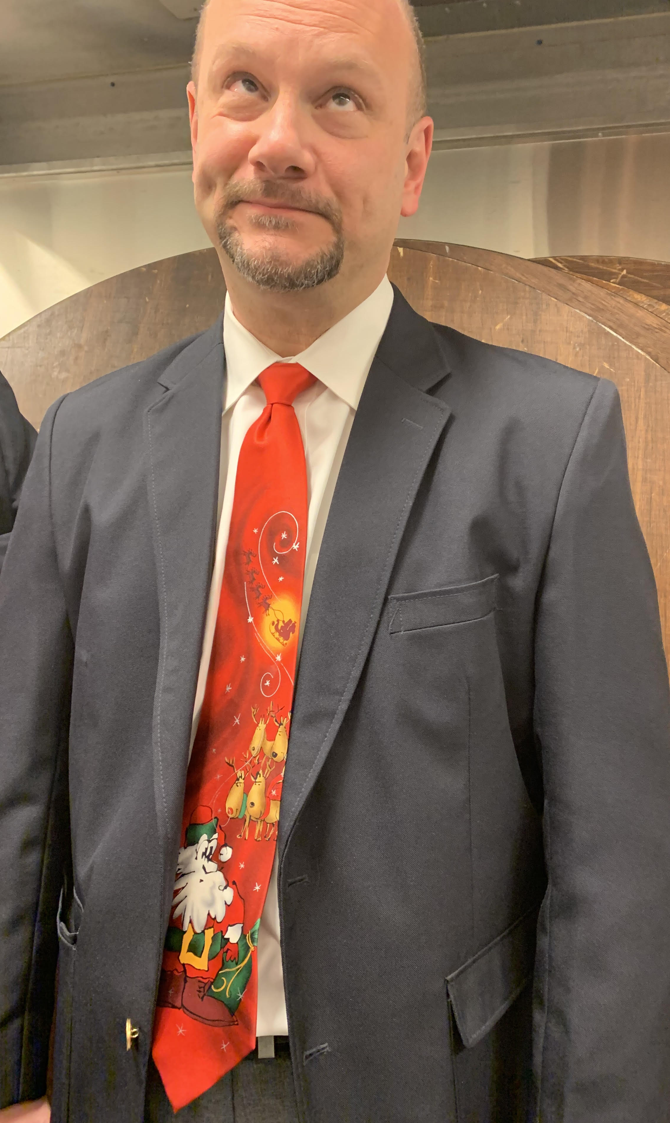Director Craig in The Christmas 2019 Show Garb